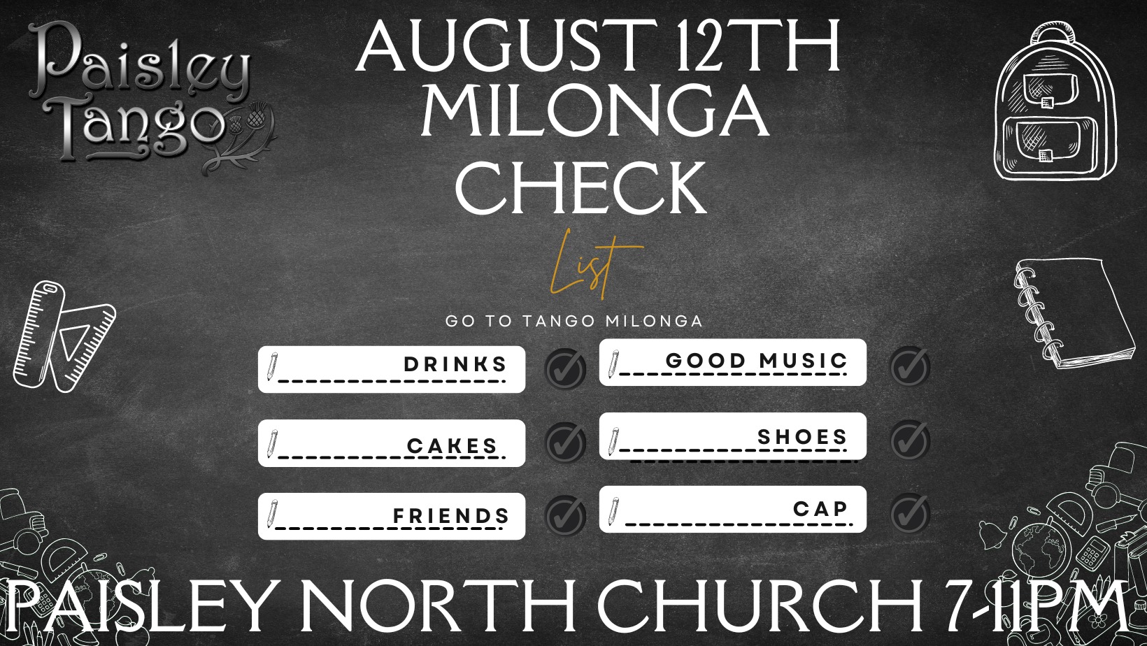 Paisley Porteno August Milonga