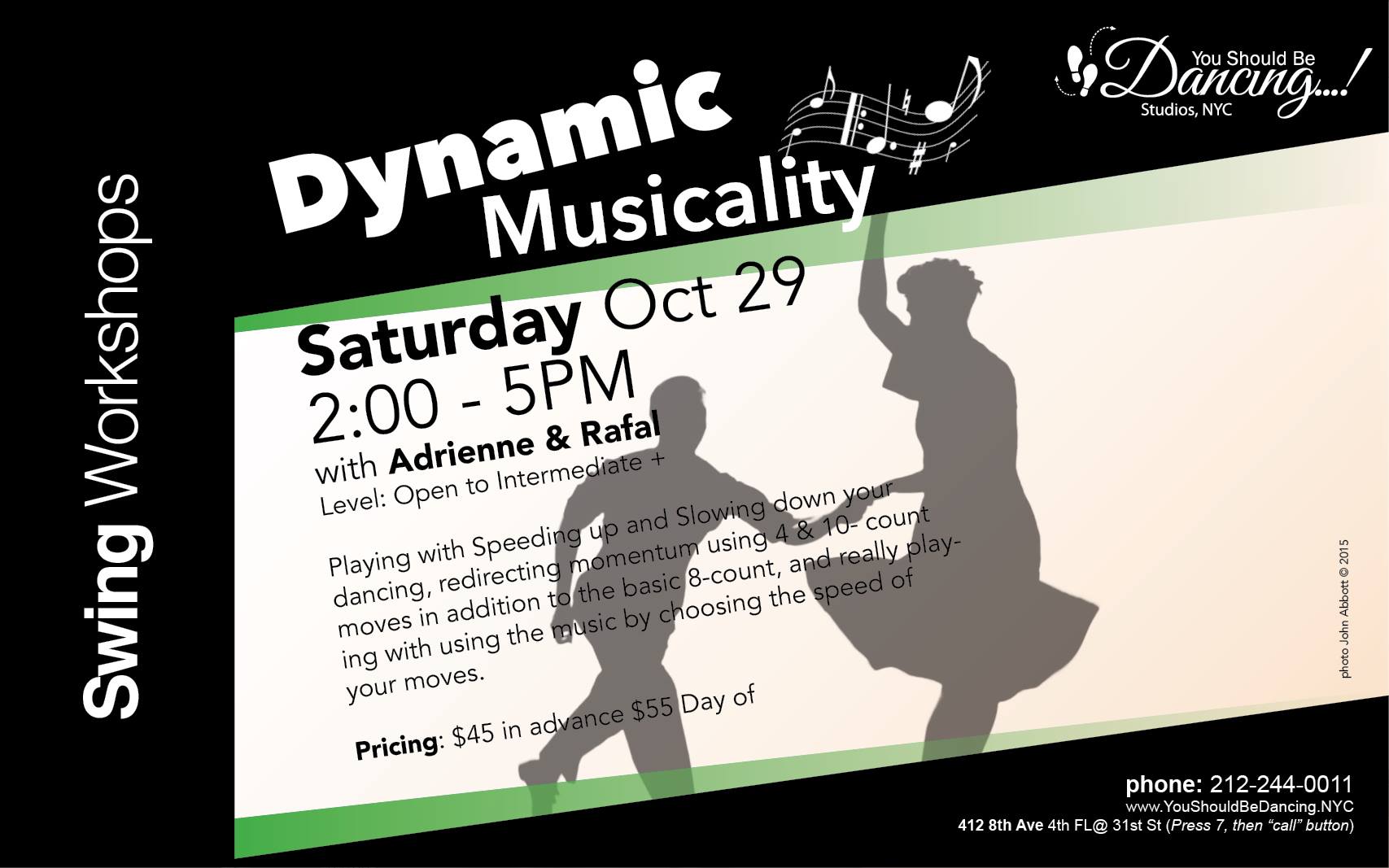 Dynamic Musicality with Adrienne Weidert & Rafal Pustelny
