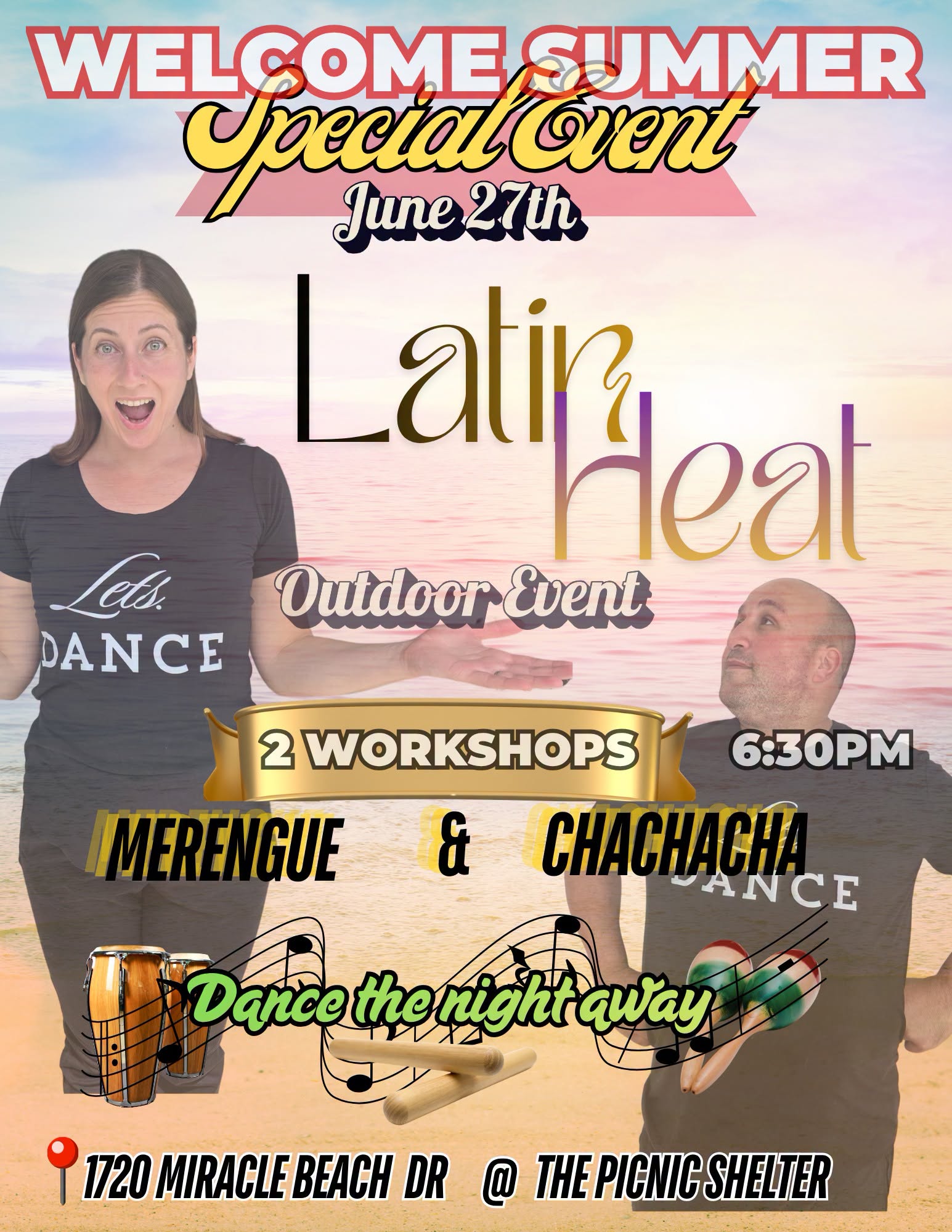 Latin Heat - Outdoor Event "Miracle Beach"