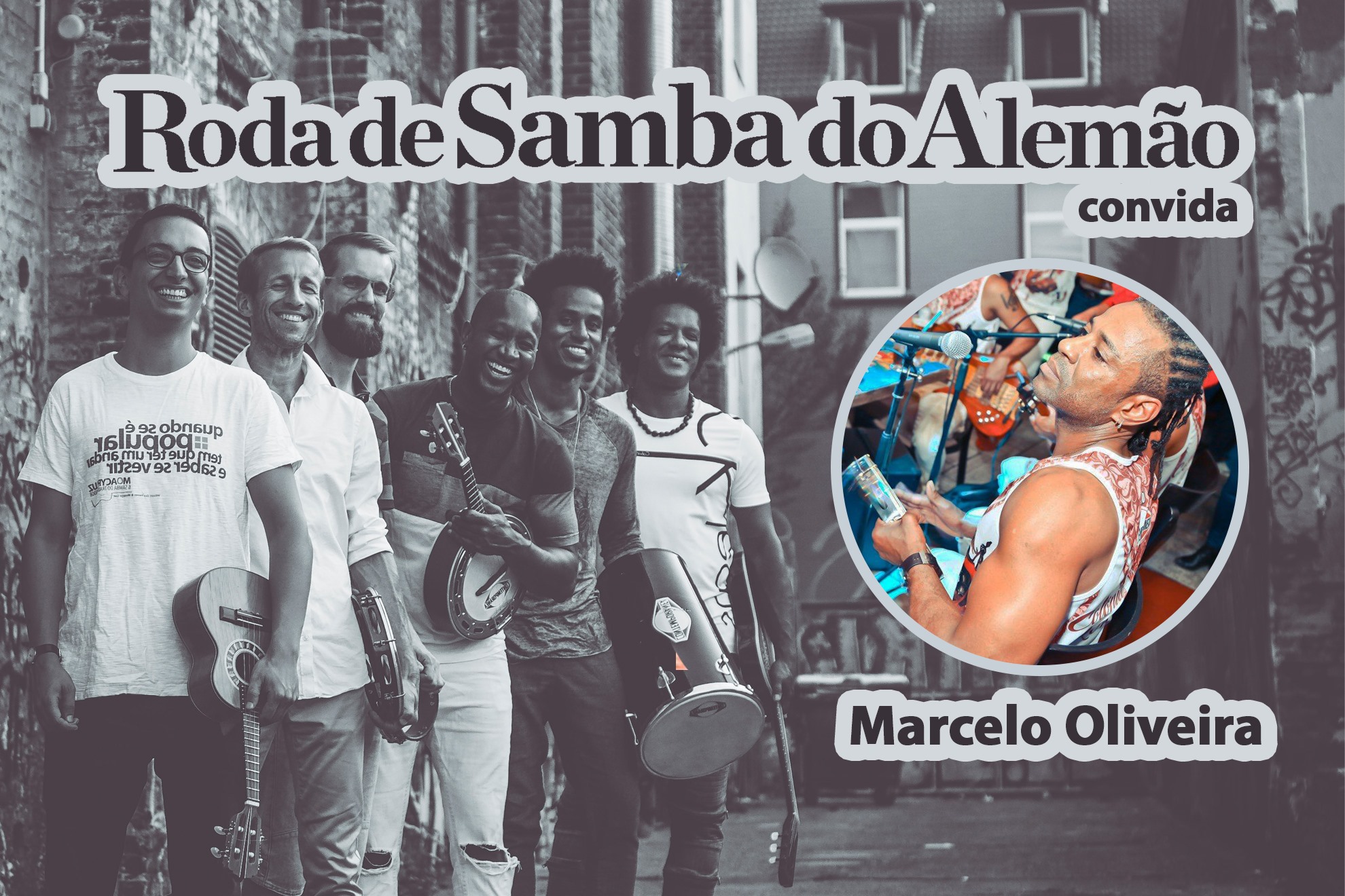 Roda de Samba do Alemão convida Marcelo Oliveira (Jan. 2020)