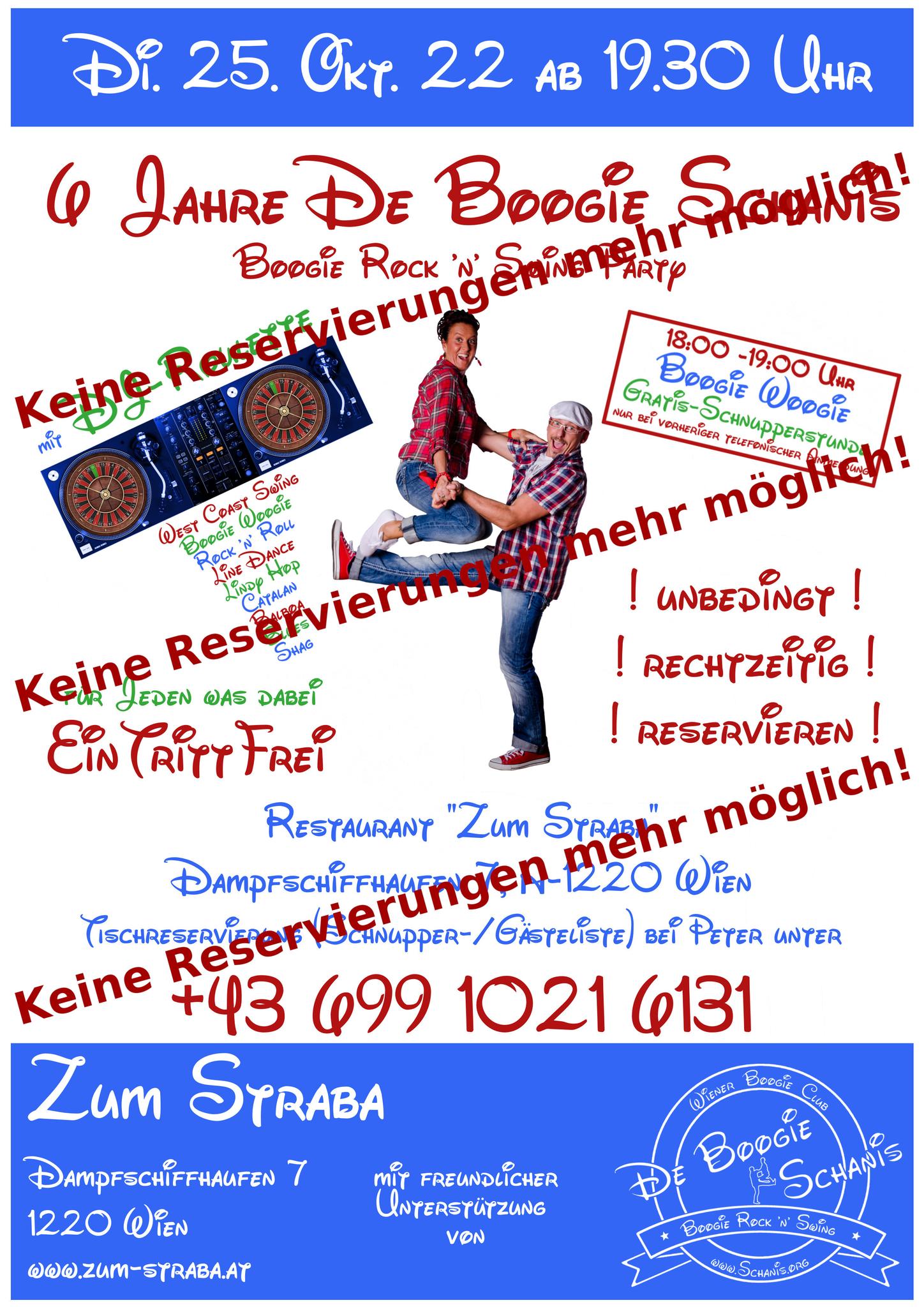 Boogie Rock 'n' Swing Party - Zum Straba