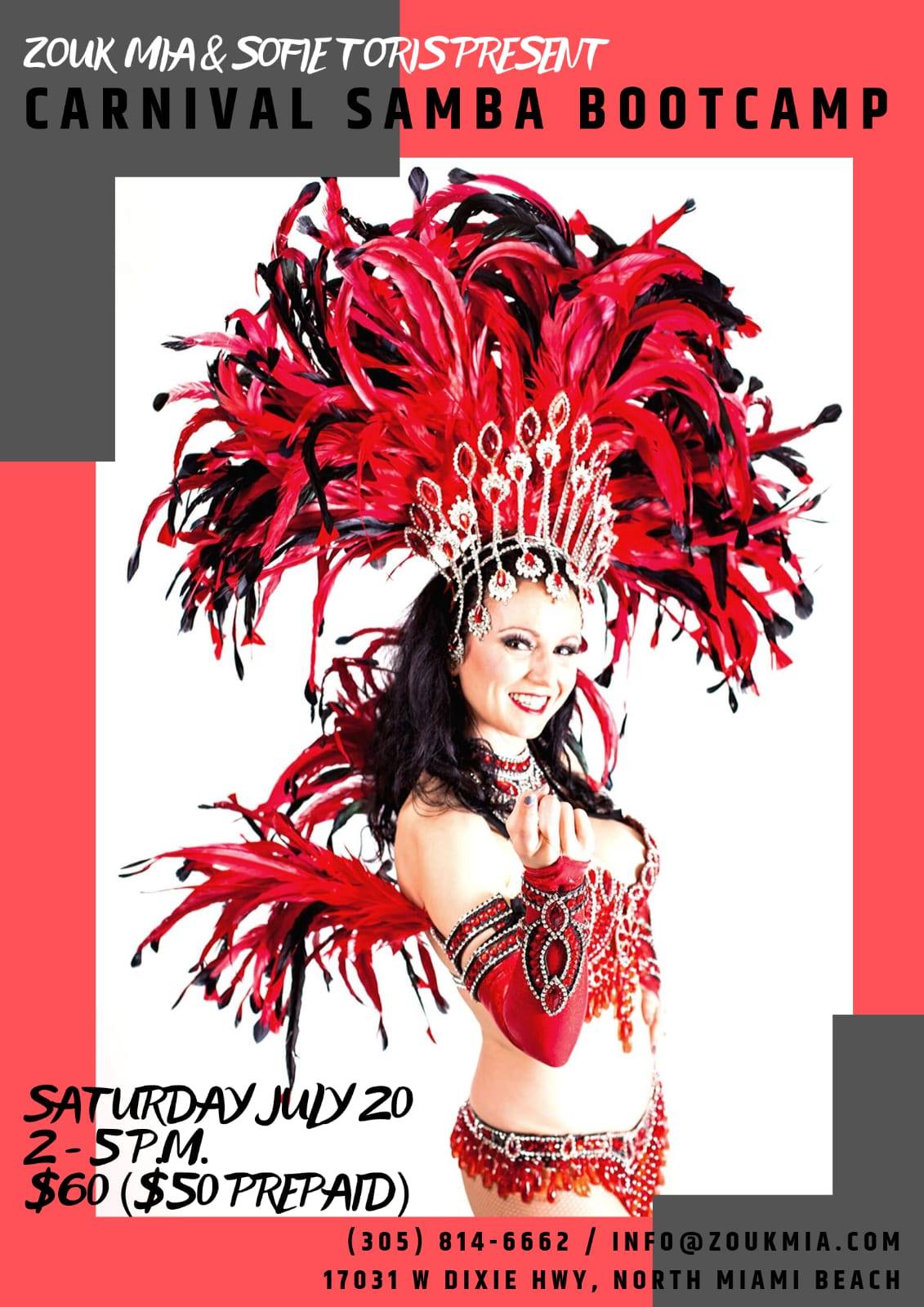 Brazilian Carnival Samba Bootcamp
