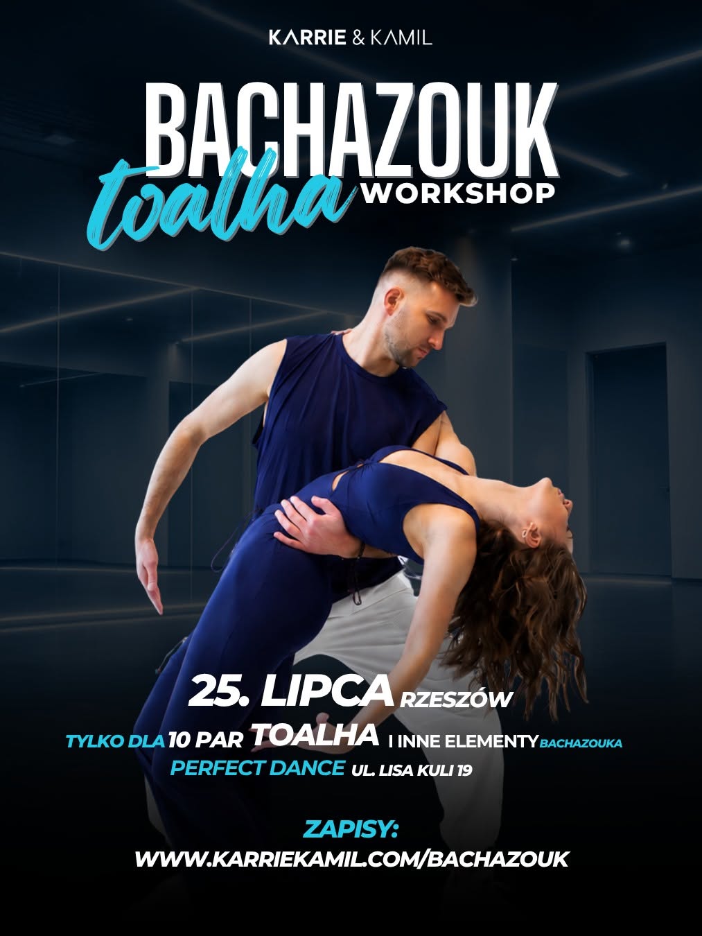 🌪️ Warsztaty BachaZouk x Toalha z Karrie & Kamilem 🌪️