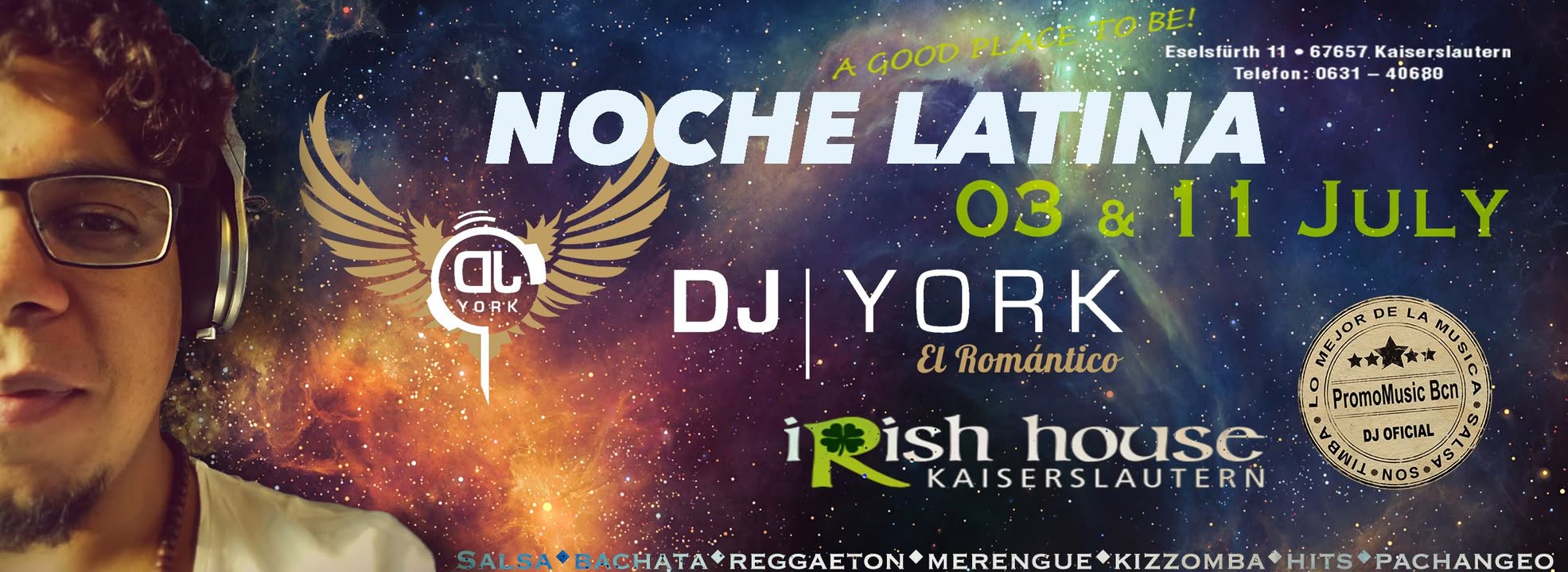 Noche Latina @ Irish House- DJ York EL ROMANTICO