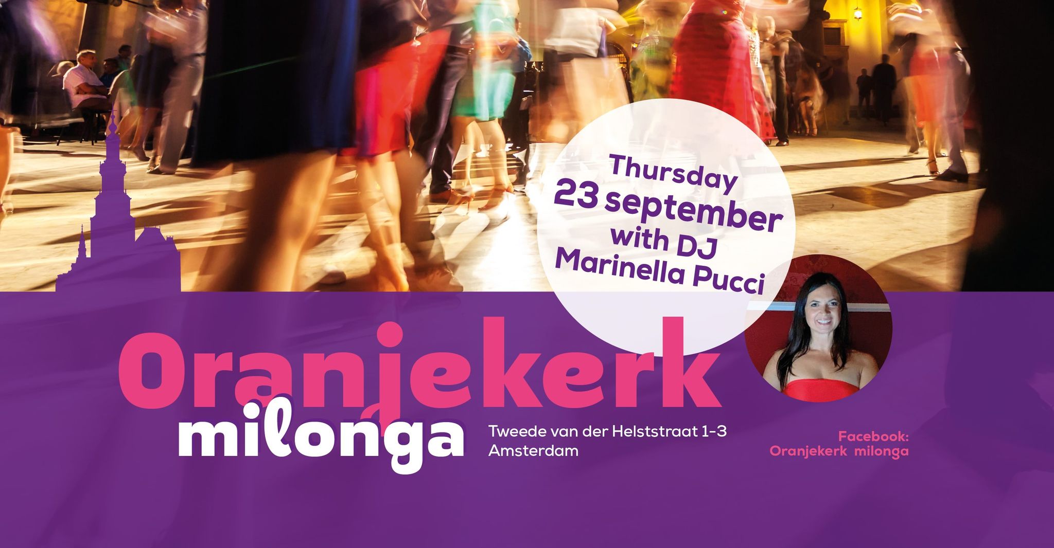 Oranjekerk Milonga with DJ Marinella Pucci
