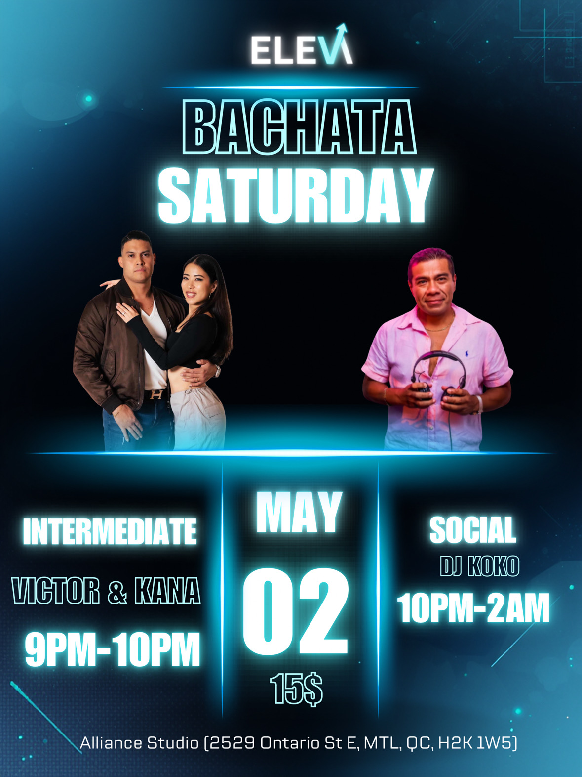 ELEVA - Bachata Saturday