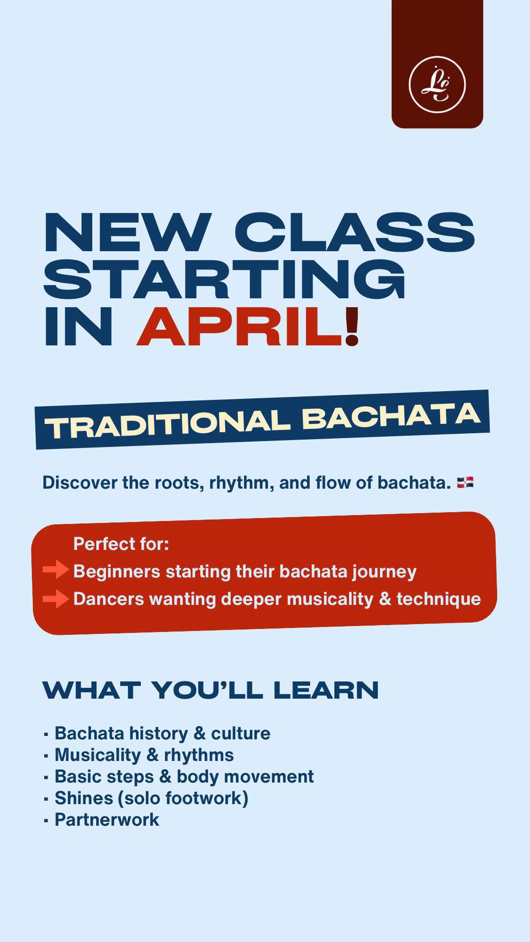Traditional Bachata Classes