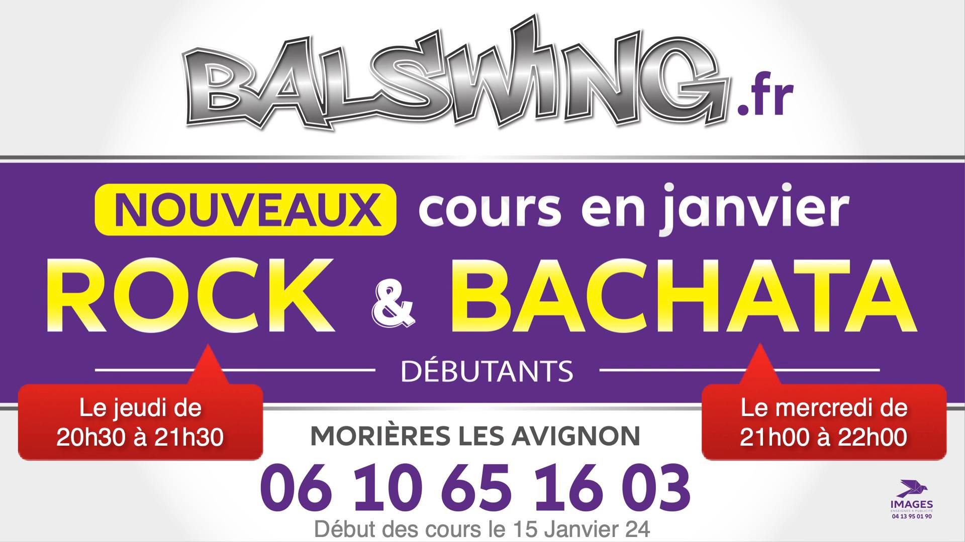 Cours débutants de Rock et de Bachata