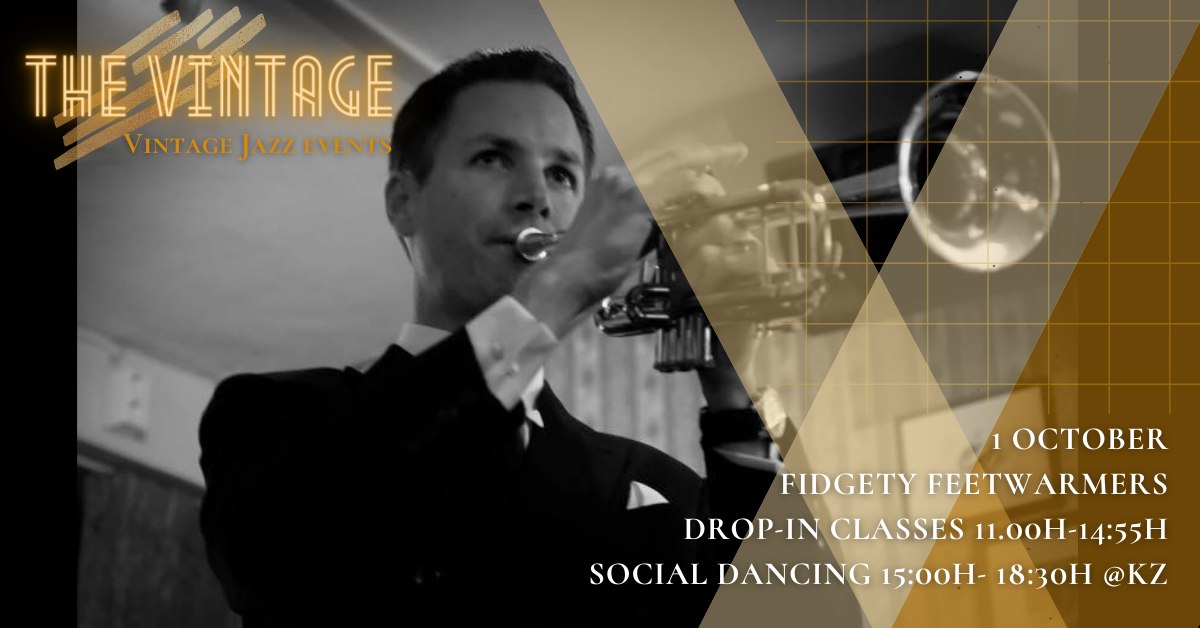 THE VINTAGE - DROP-IN classes & Live Music by Fidgety Feetwarmers!