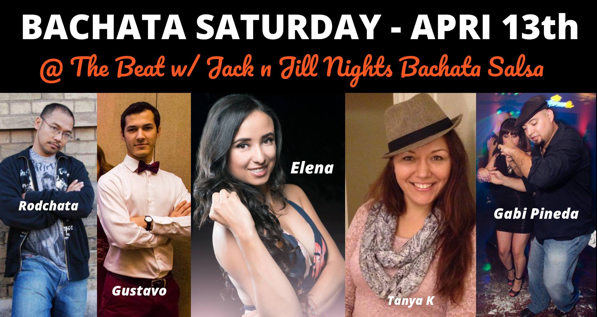 New! Berkeley Bachata Social - April 13th (JacknJill Night)