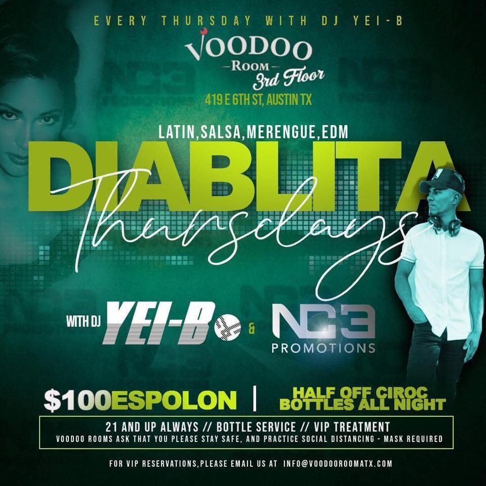 Diablita Thursday’s at Voodoo Room