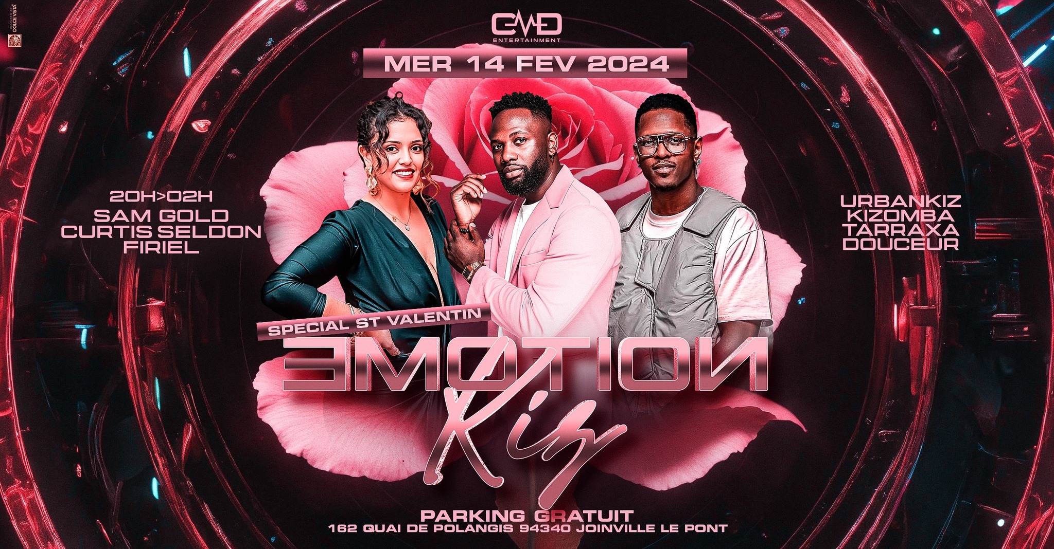 Emotion Kiz - 14 février Spécial Saint Valentin