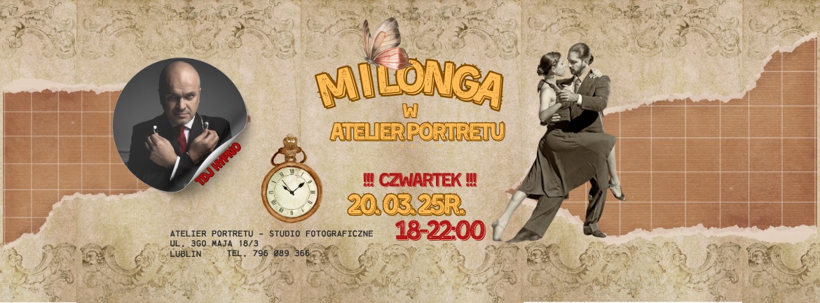 Milonga w Atelier Portretu - TDj HYpno