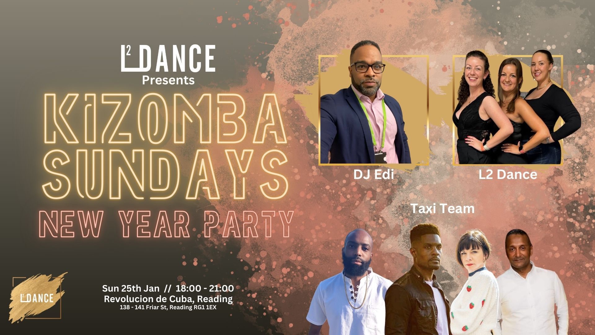 Kizomba Sundays - L2 Dance New Year’s Party 🎉
