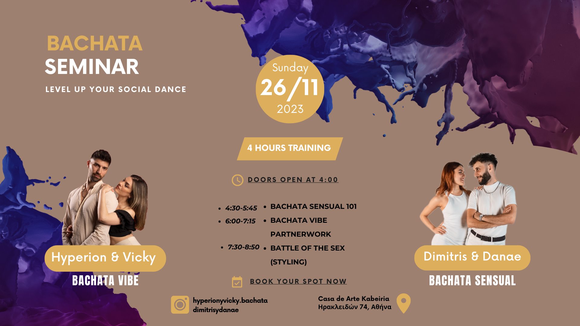 BACHATA SEMINAR