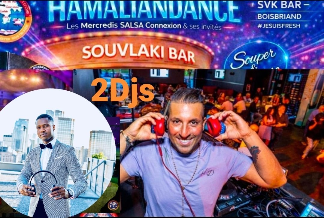 Les Mercredis SALSA CONNEXION AVEC HamalianDance Souvlaki bar boisbriand