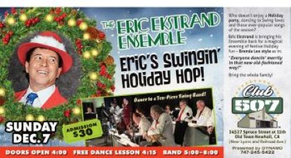 Eric Ekstrand Ensemble at Club 507 Sunday