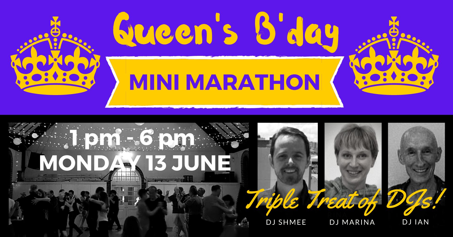 Queen's Birthday Mini Marathon