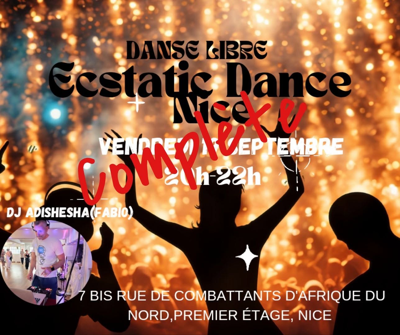 Ecstatic Dance Nice ( sold out)