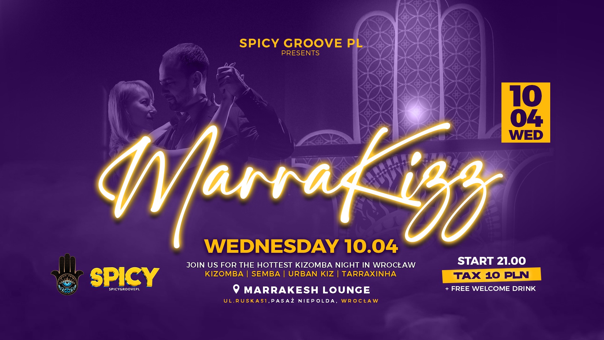 KIZOMBA NIGHT 10.04 MarraKizz