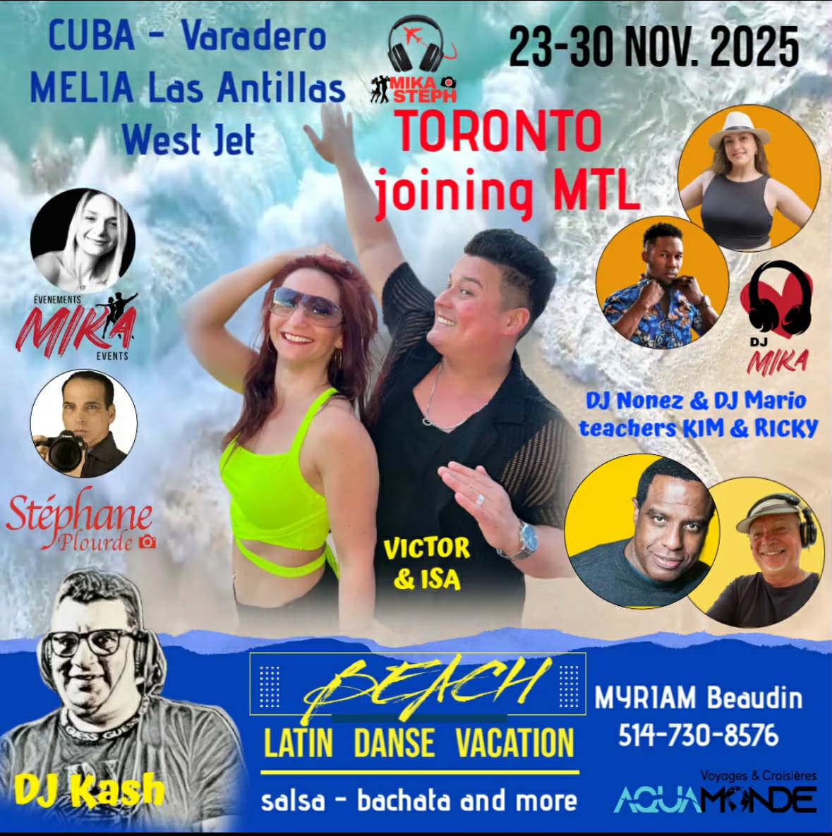 CUBA Latin Dance Trip - Nov. 2025 by Mika et Stephane - TORONTO