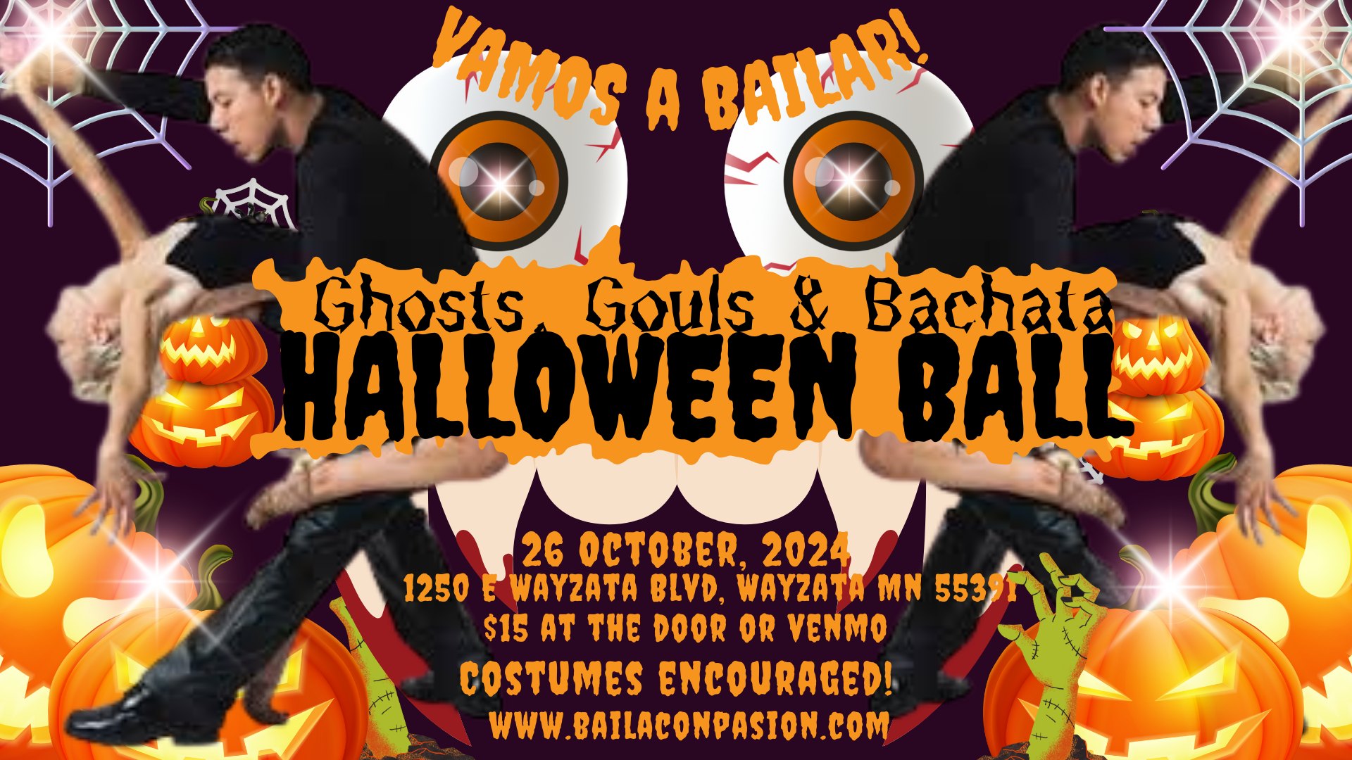 Ghosts, Gouls & Bachata Halloween Ball!