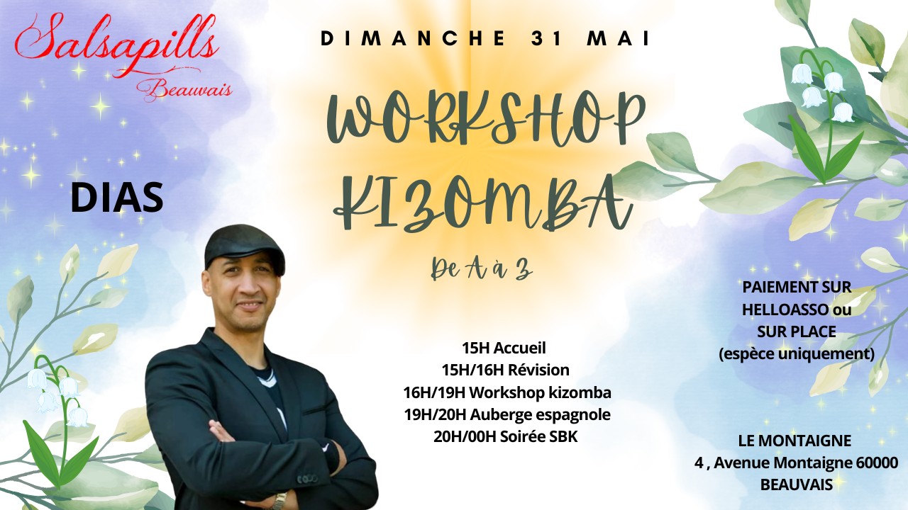 WORKSHOP KIZOMBA DE A à Z ( #7 )