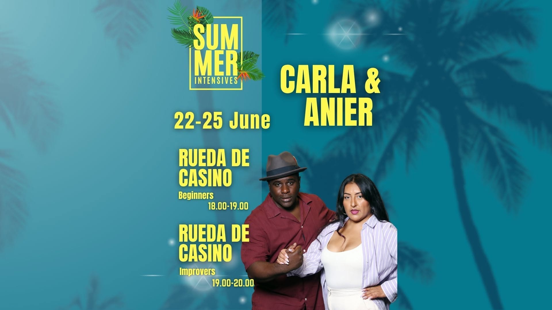 Rueda de casino Beginners Improvers - Summer Intensives