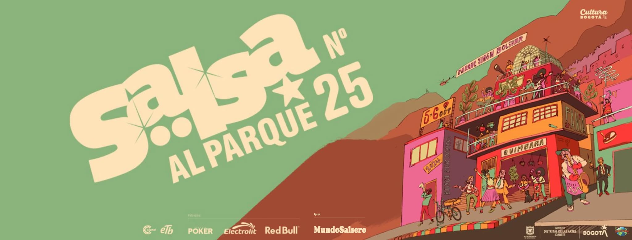 XXV Festival Salsa al Parque - Bogotá, Octubre 5 y 6 de 2024