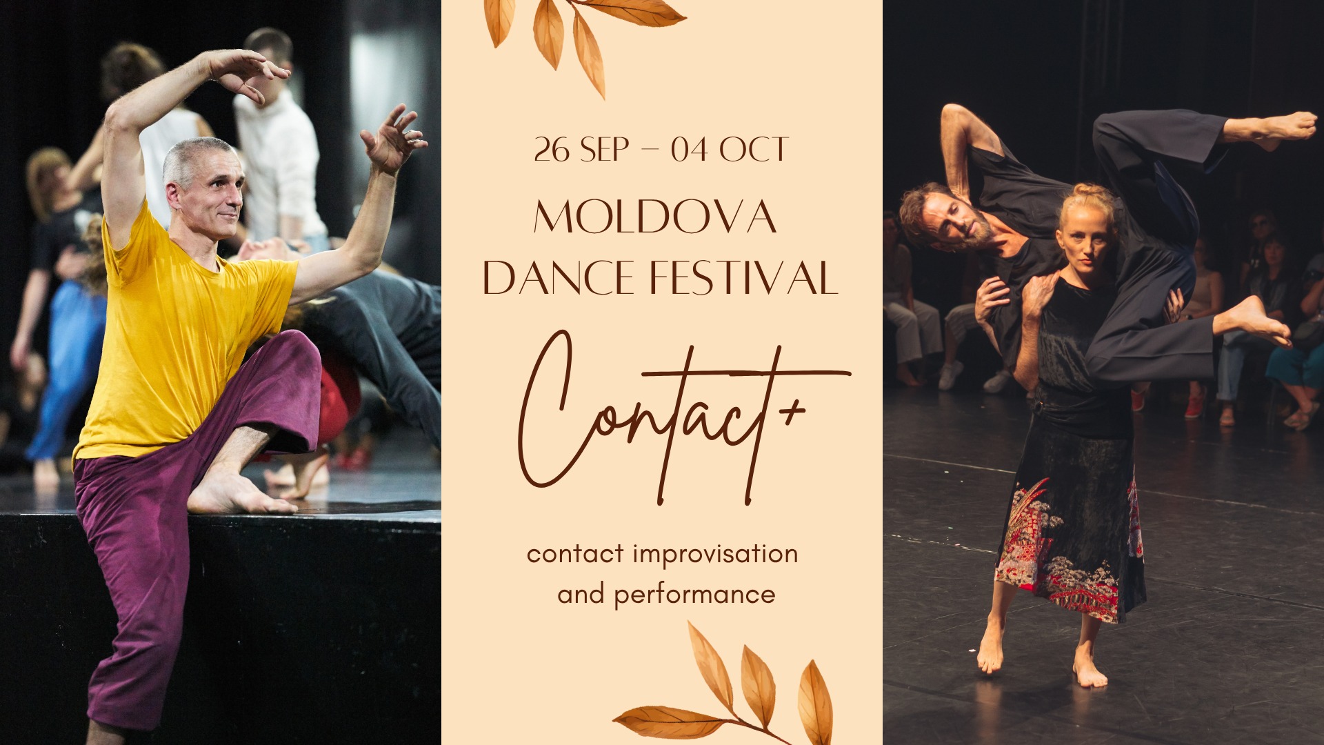 Moldova Dance Festival Contact+ 2026 Contact Improvisation and Performance