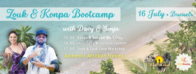 Zouk & Konpa Bootcamp with Mister Davy (GP) & Sonja