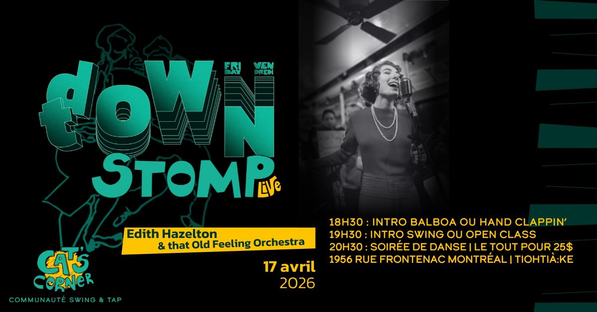 Downtown Stomp - musique live avec Edith Hazel
