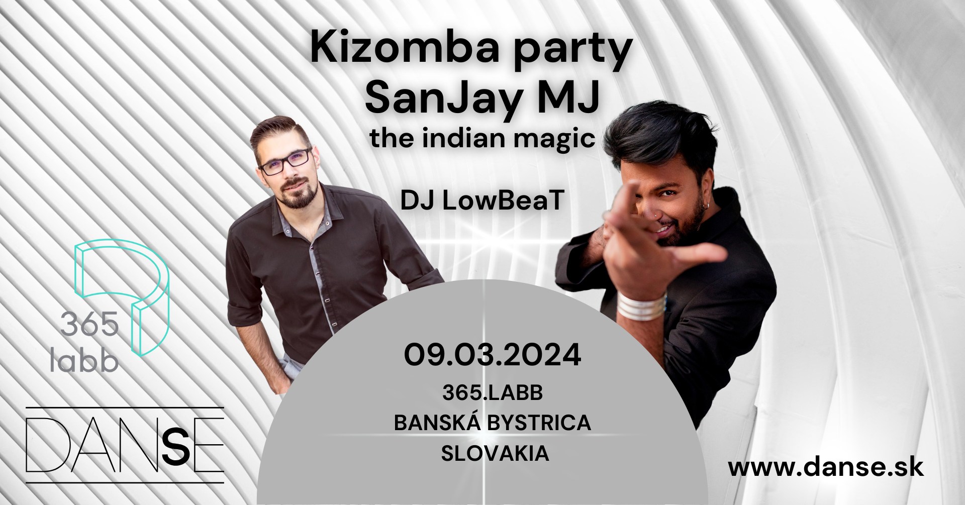 Kizomba party SanJay MJ DJ Low BeaT - Banská Bystrica