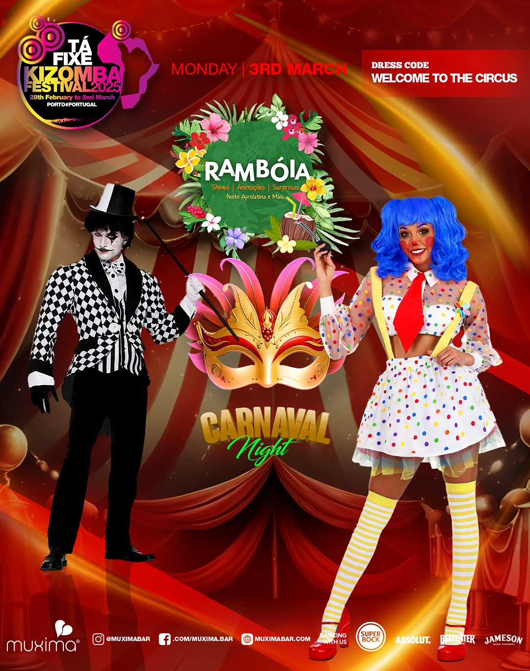 3 MAR - CARNAVAL ๐ด ๐บRAMBรIA๐ด ๐บ