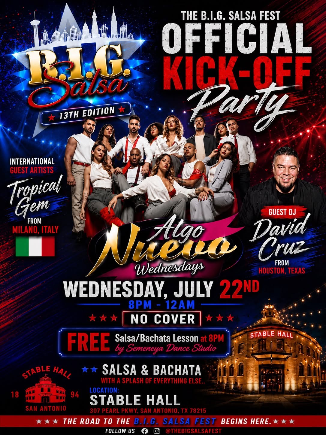 The BIG Salsa Fest 2026 KICK OFF PARTY