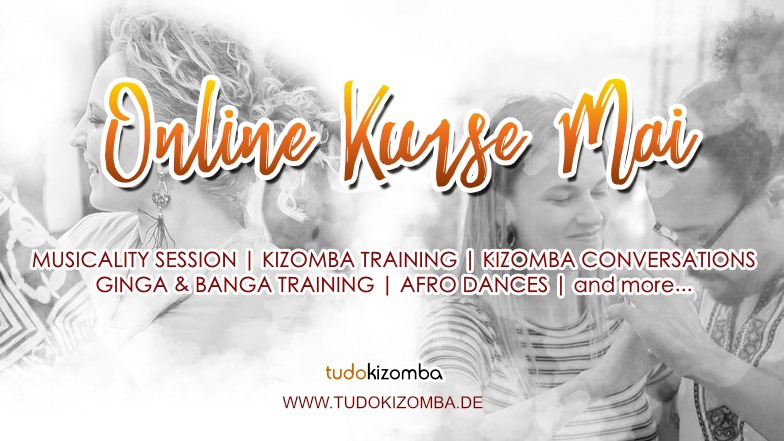 Wöchentliche Online Kizomba Kurse ab Mai