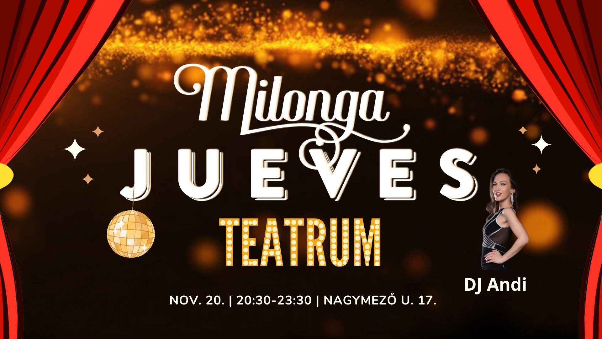 Milonga Jueves - Teatrum - DJ Andi