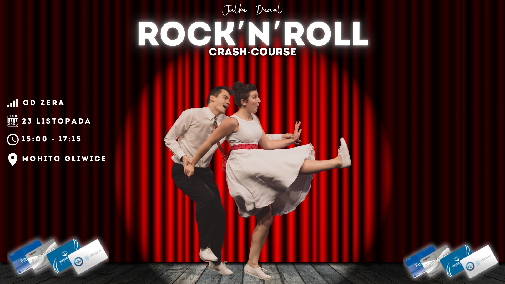 ROCK AND ROLL CRASH COURSE W MOHITO GLIWICE!🕺🏼💃🏼