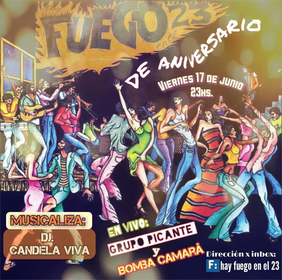 Hay Fuego En El 23, I Aniversario!