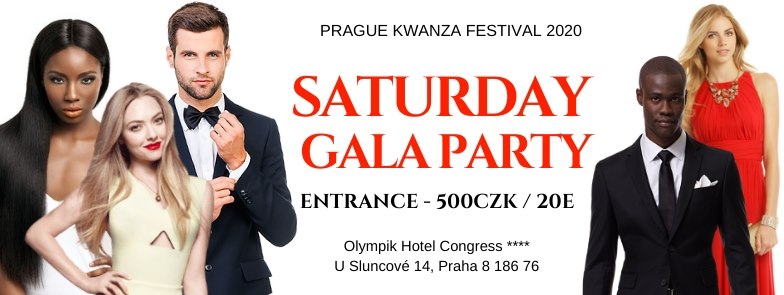 Prague Kwanza Festival - Gala party - Saturday 15.2.2020