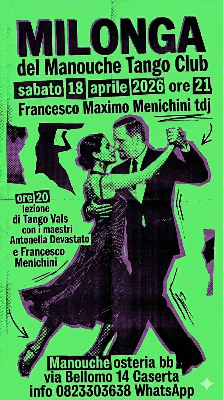 MILONGA del Manouche Tango Club - 18 aprile 26