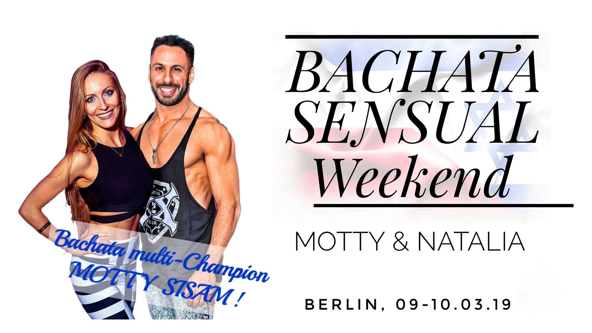 Bachata Sensual Workshop with MOTTY & NATALIA in Berlin 09.03.19