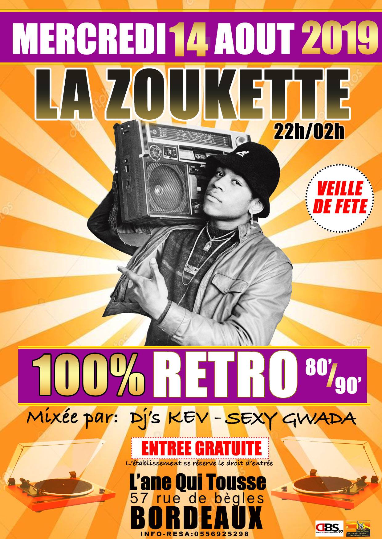 La Zoukette - 100% RETRO