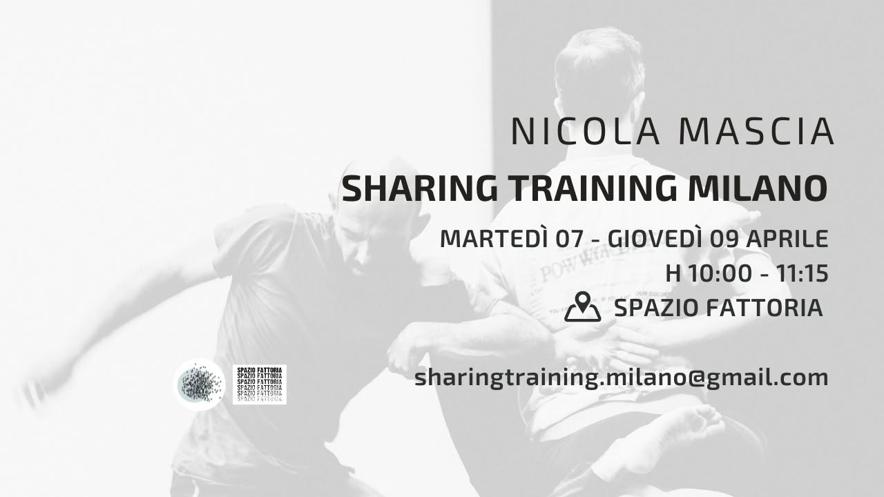 Sharing Training MI Nicola Mascia @Spazio Fattoria