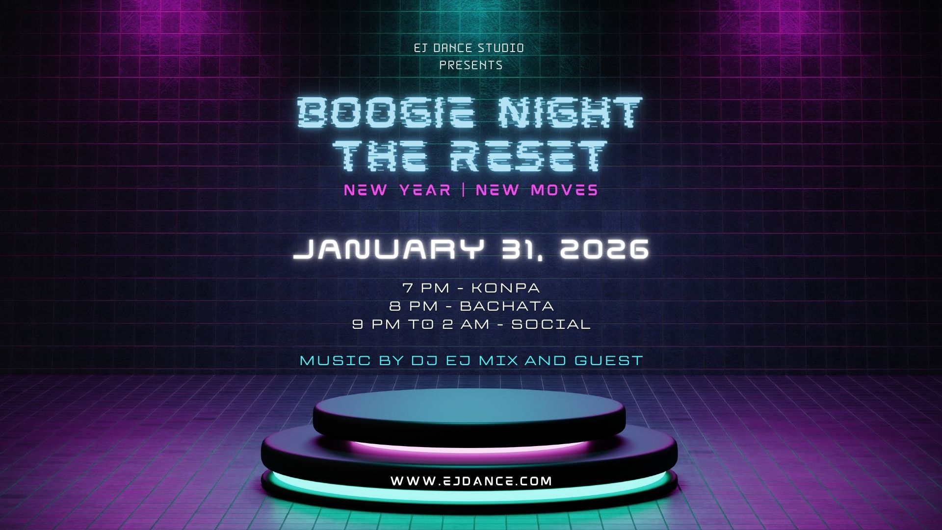 Boogie Night The Reset - New Year New Moves