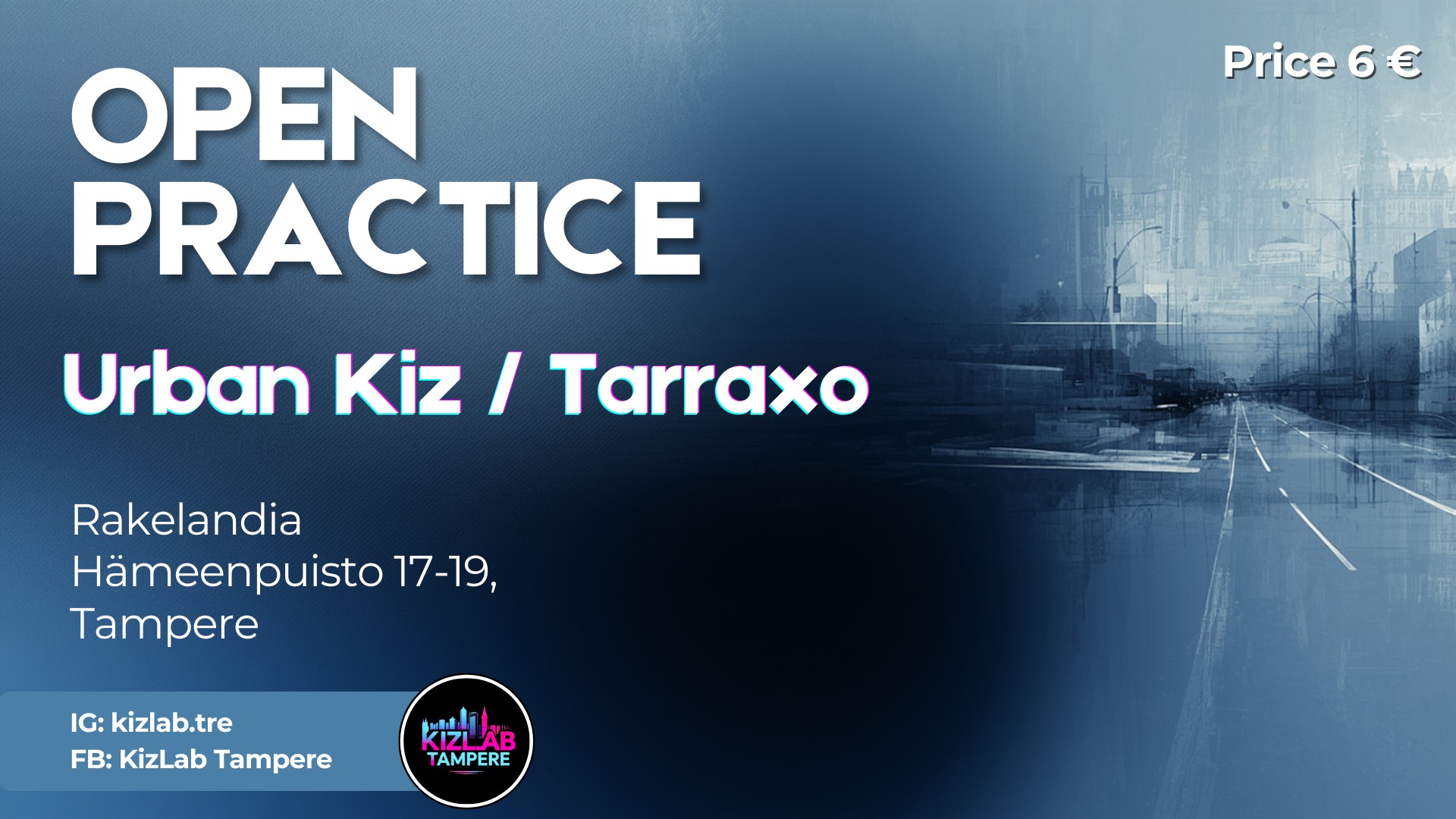 Urban Kiz Tarraxo Practice and Social