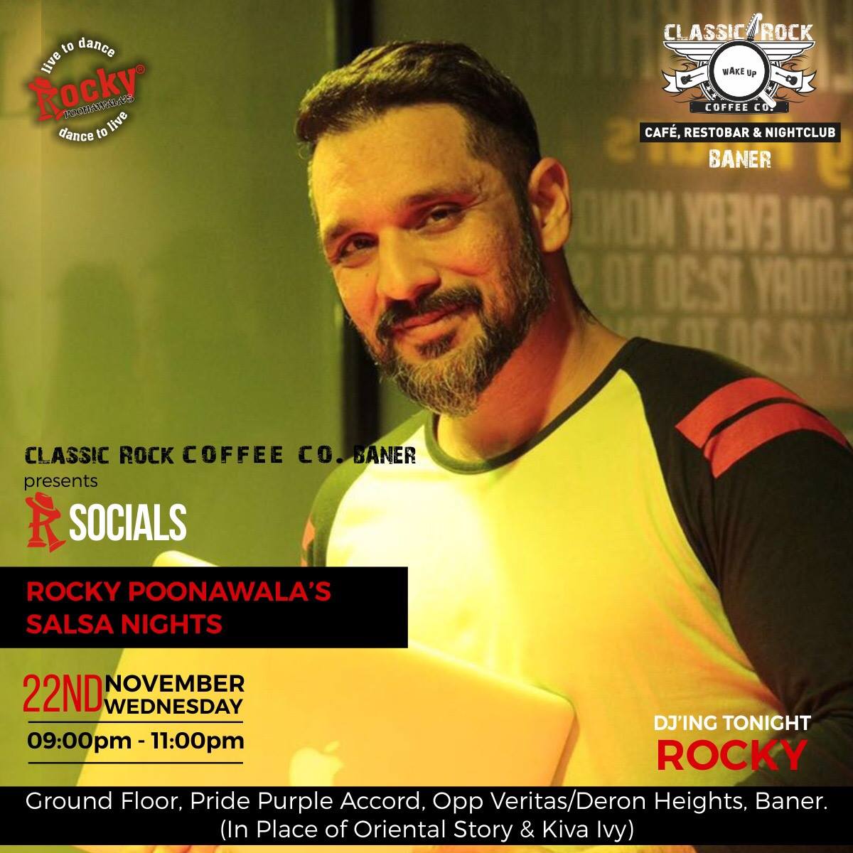 Rsocials Rocky Poonawalas Salsa nights