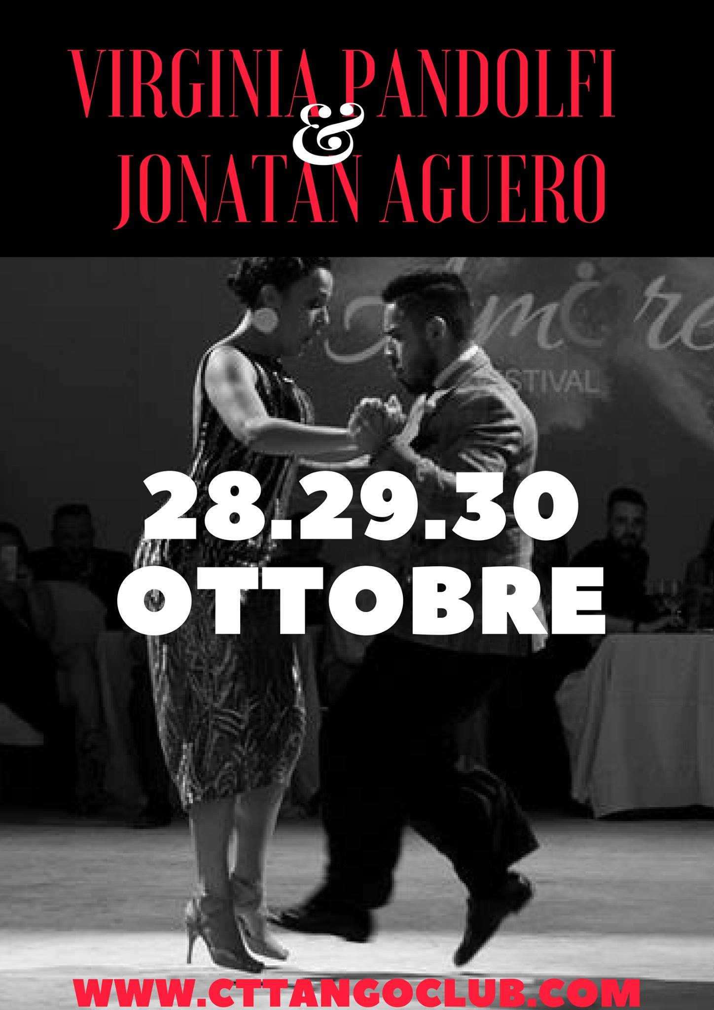 Virginia Pandolfi & Jonatan Aguero a Catania. Seminario.