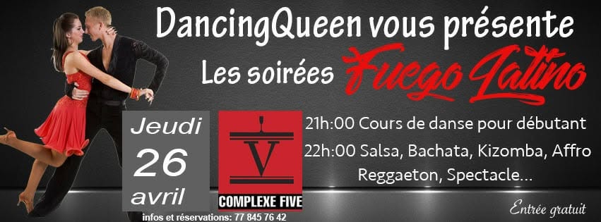 Les Jeudis FUEGO LATINO Au FIVE