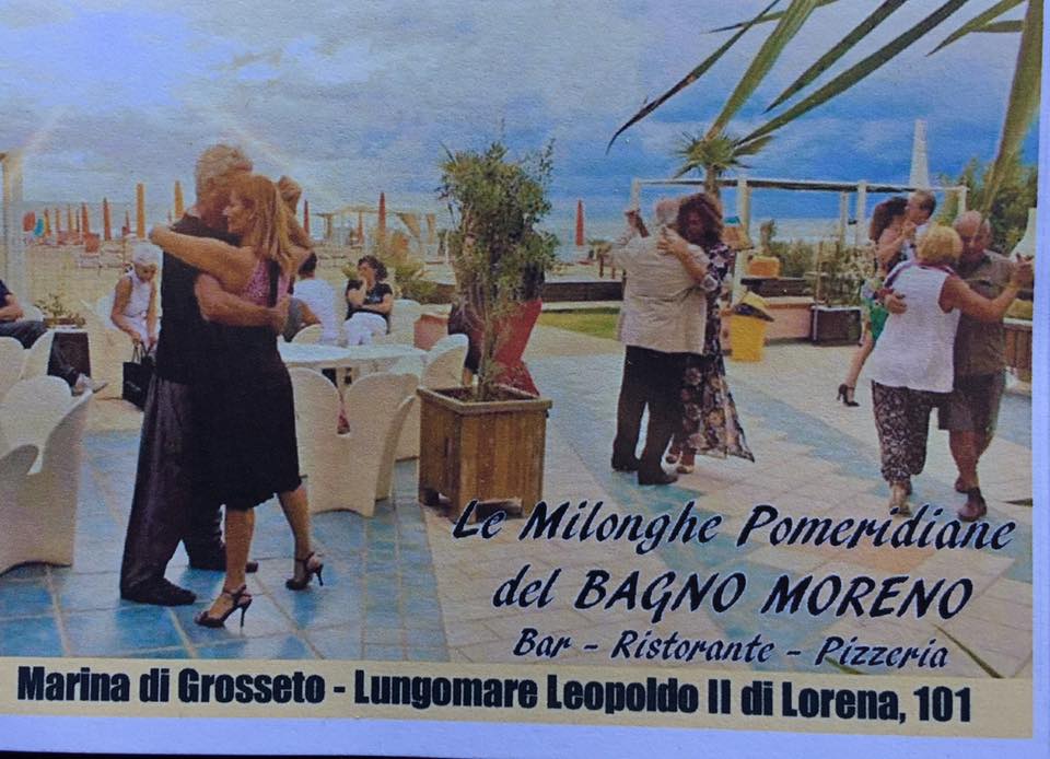 Moreno in milonga pomeridiana